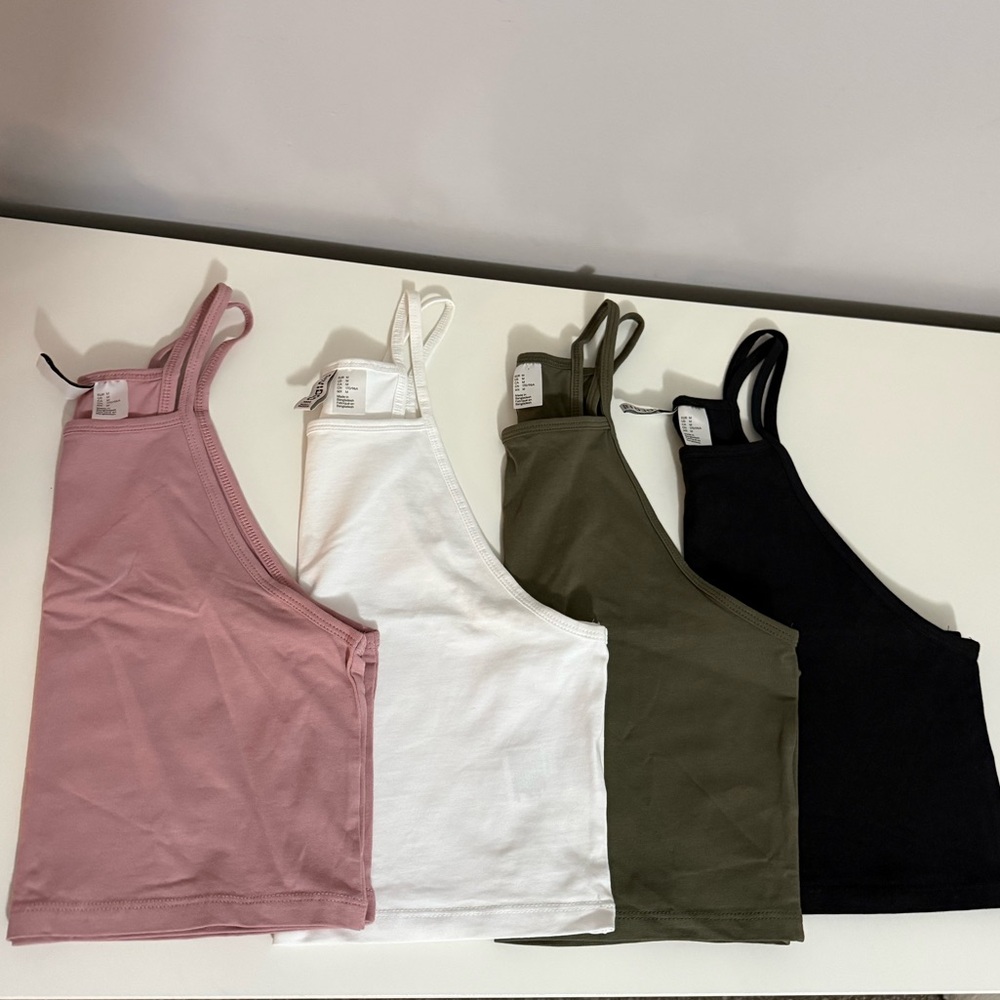 H&M Assorted Color Crop Tops